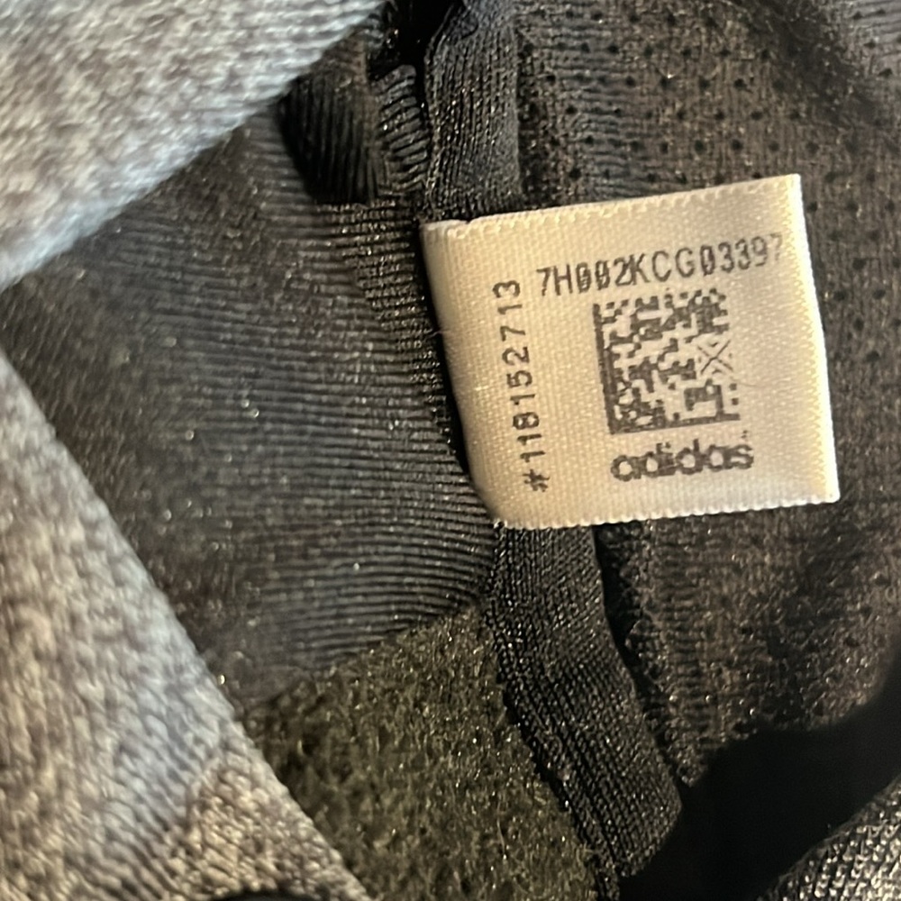 Adidas Climawarm Gray & Black Sweatshirt Hoodie -Size Small EUC - Picture 15 of 15
